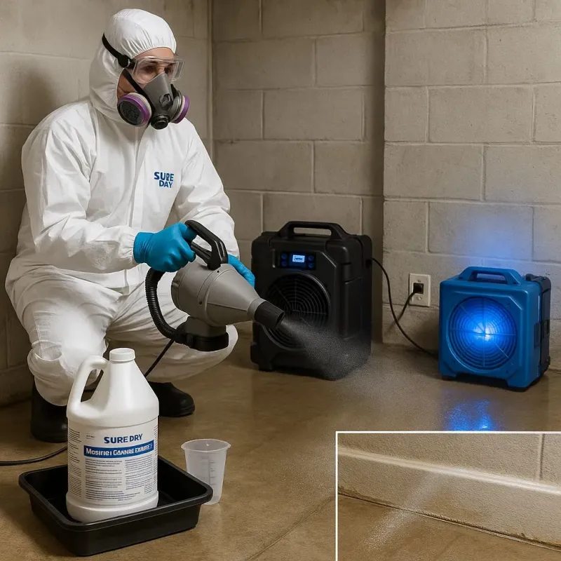 Sanitization and Odor Removal process in Wilmot, NH