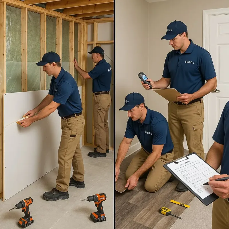Repairs and Reconstruction process in Wilmot, NH